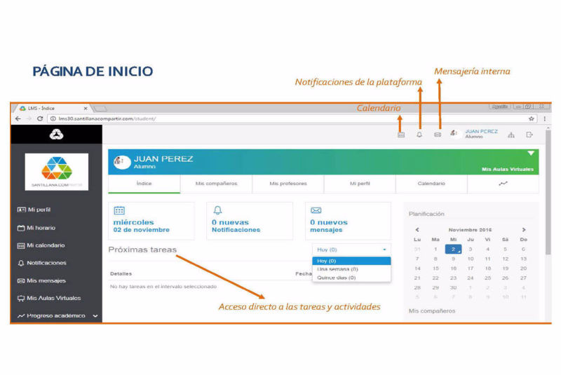 Página de Inicio